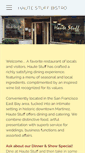 Mobile Screenshot of hautestuffbistro.com